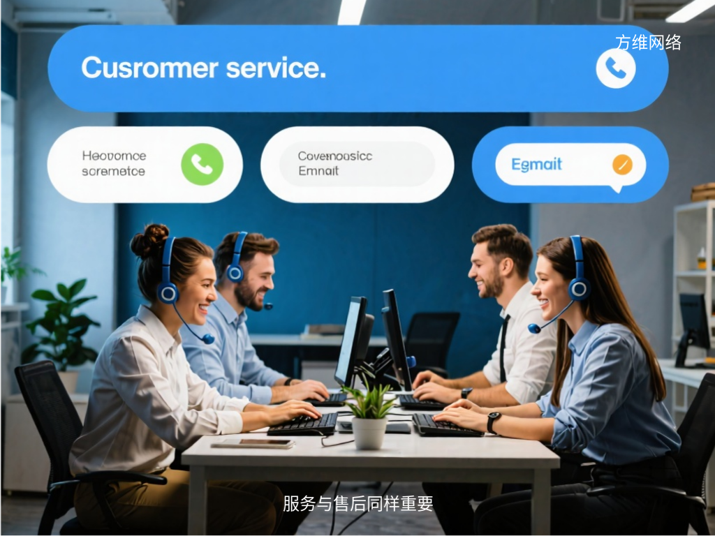 服務與售后同樣重要